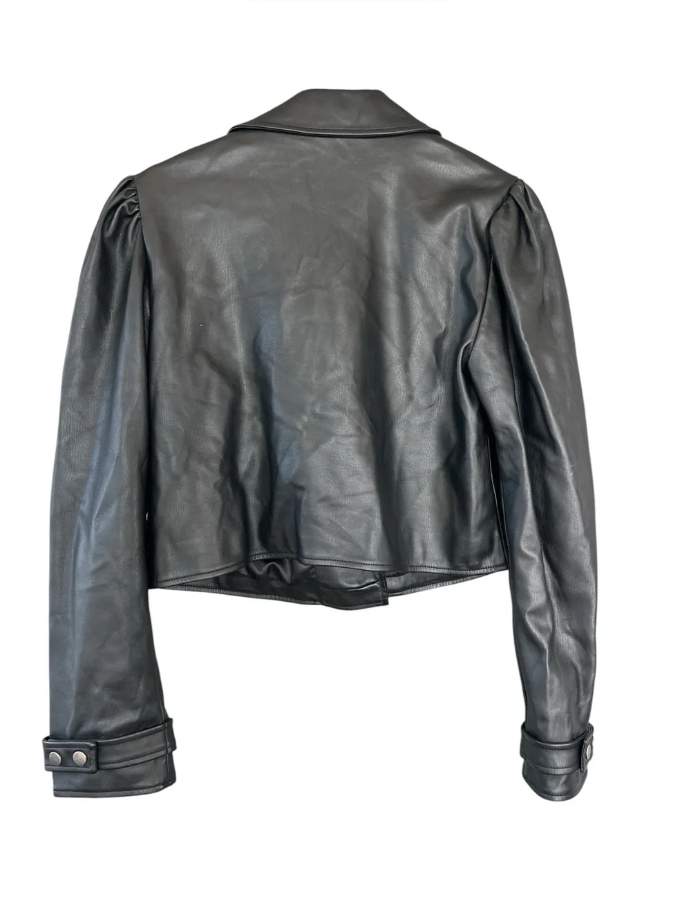 Maeve Faux Leather Femme Moto Jacket - Picture 10 of 13